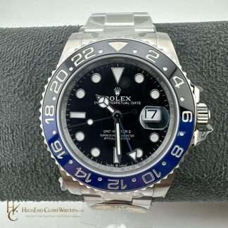 Rolex GMT-Master II 126710BLNR front view super clone watch