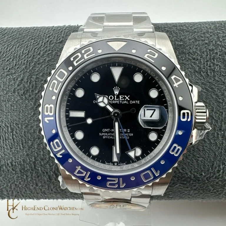 Rolex GMT-Master II 126710BLNR front view super clone watch