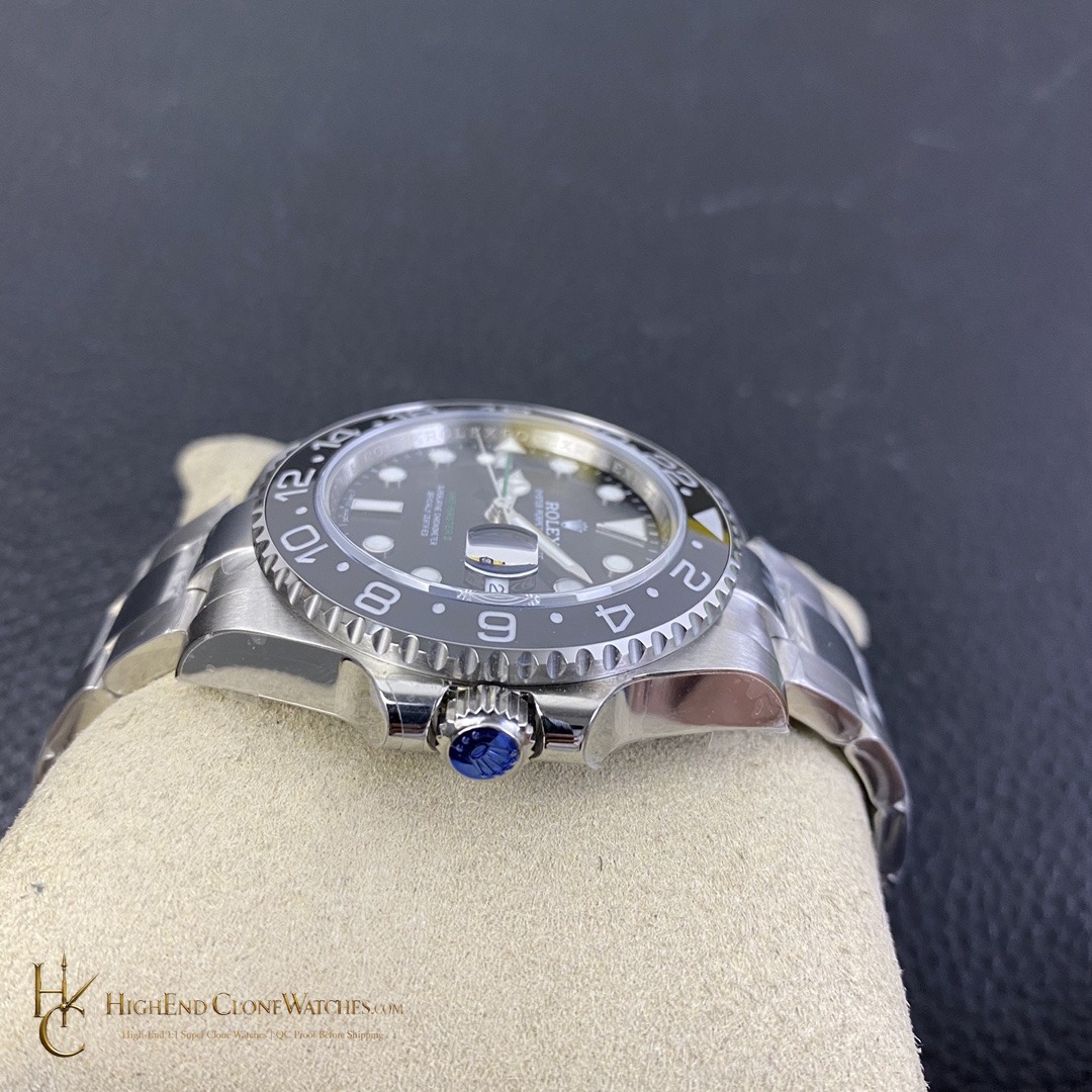 Rolex GMT-Master II 126710GRNR side case profile super clone watch