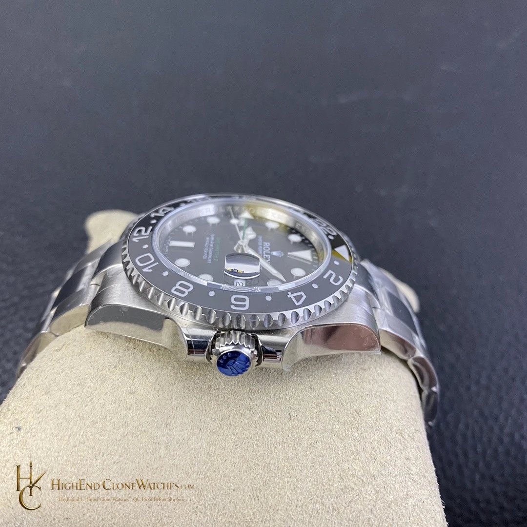 Rolex GMT-Master II 126710GRNR side case profile super clone watch
