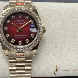 Rolex Datejust 278288RBR front view super clone watch