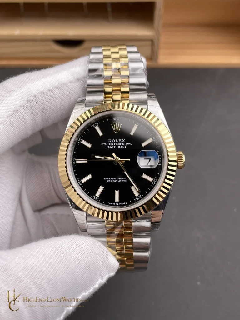 Rolex Datejust 126333 front view super clone watch