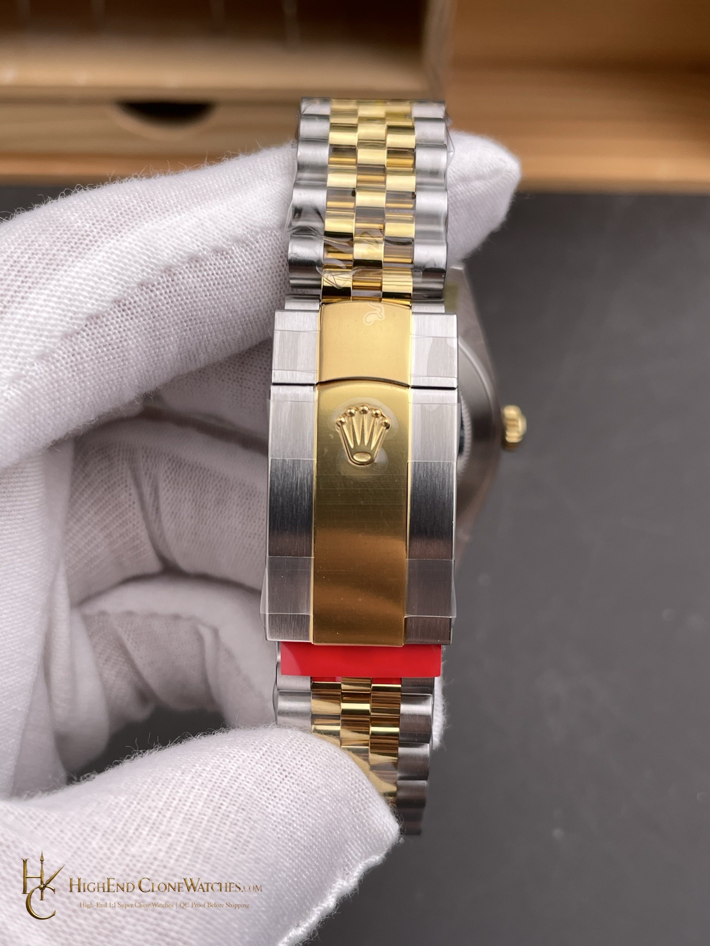 Rolex Datejust 126333 buckle or clasp detail super clone watch