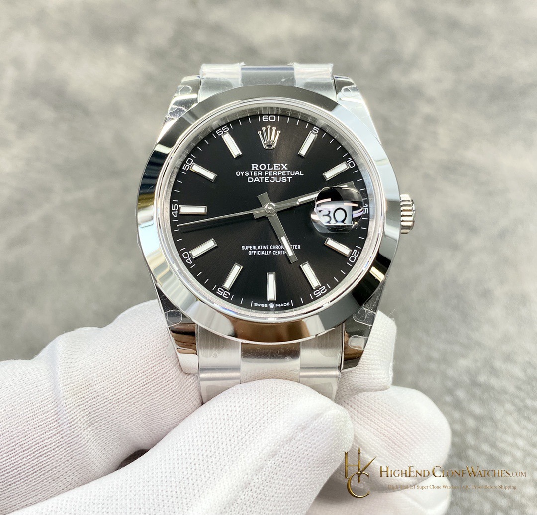 Rolex Datejust M126300-0011 front view super clone watch