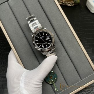 Rolex Datejust 126334-0017 angled dial view super clone watch
