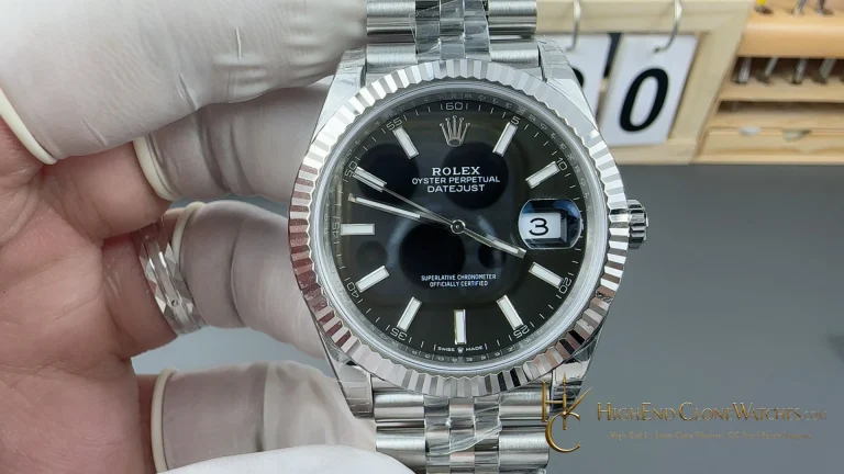 Rolex Datejust 126334 front view super clone watch
