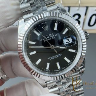 Rolex Datejust 126334 angled dial view super clone watch