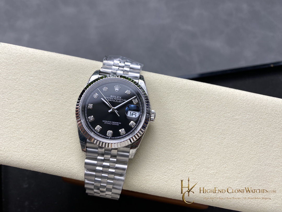 Rolex Datejust M126234-0027 side case profile super clone watch
