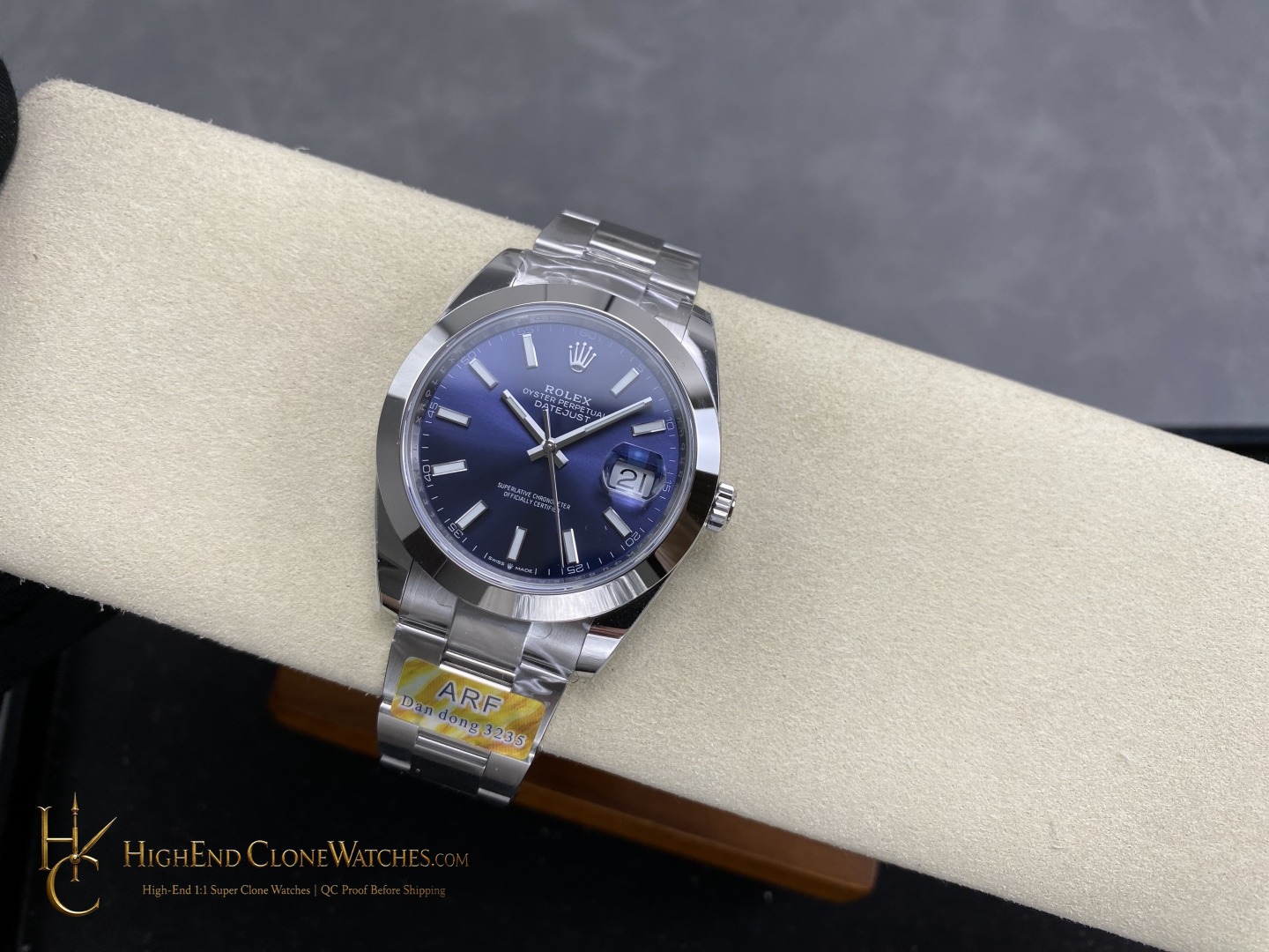 Rolex Datejust 126300 side case profile super clone watch