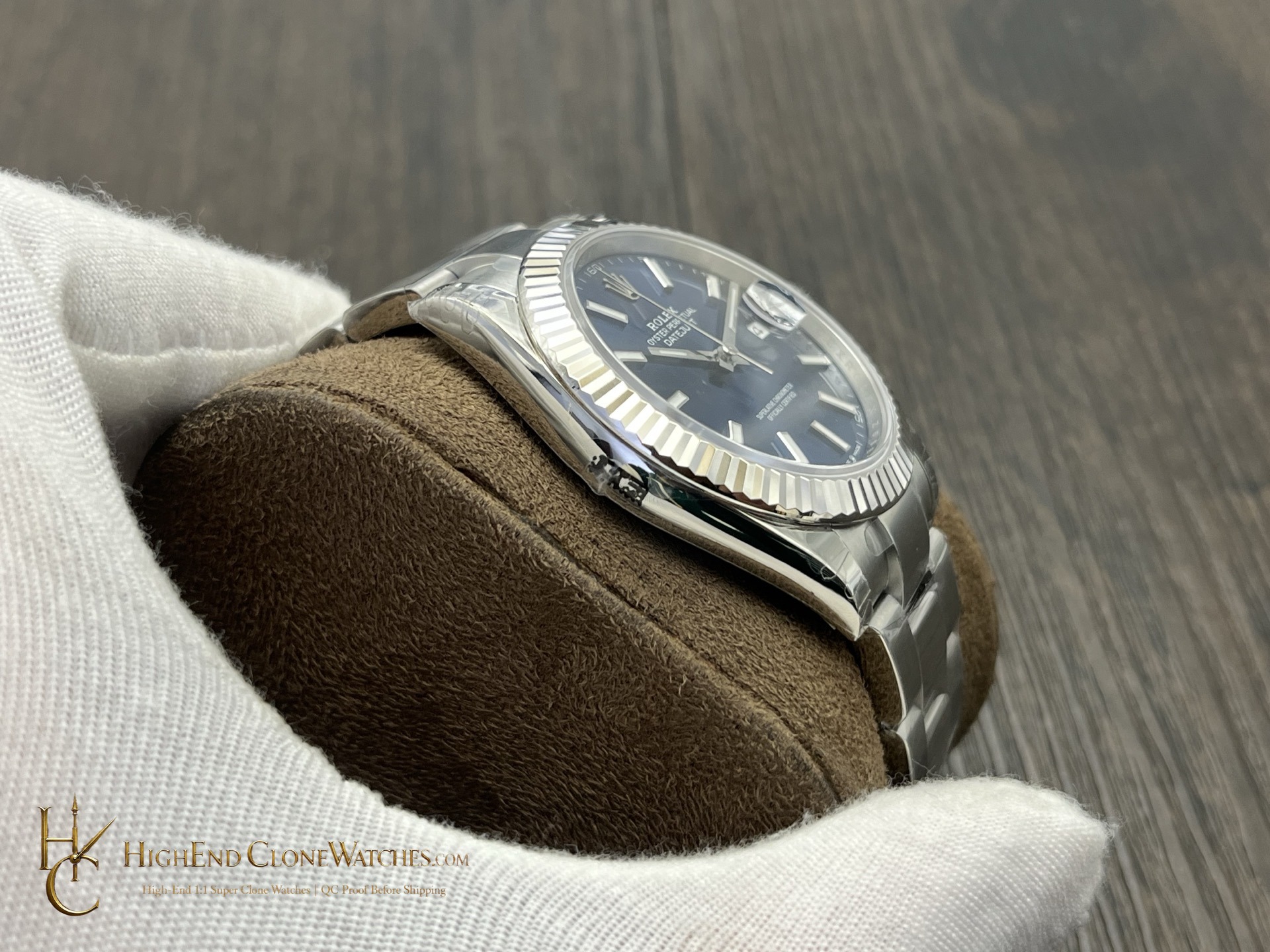 Rolex Datejust 126334-0001 side case profile super clone watch