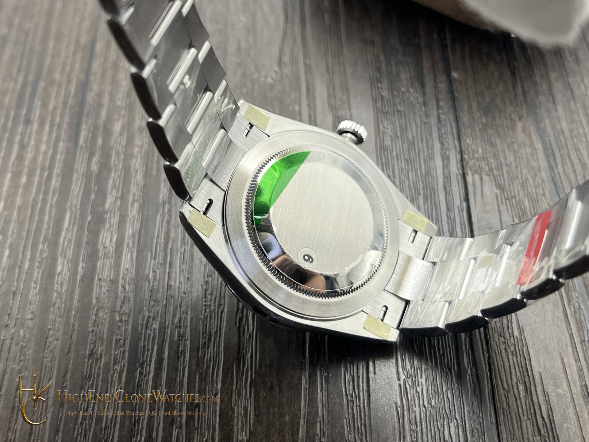 Rolex Datejust 126334-0001 caseback view super clone watch