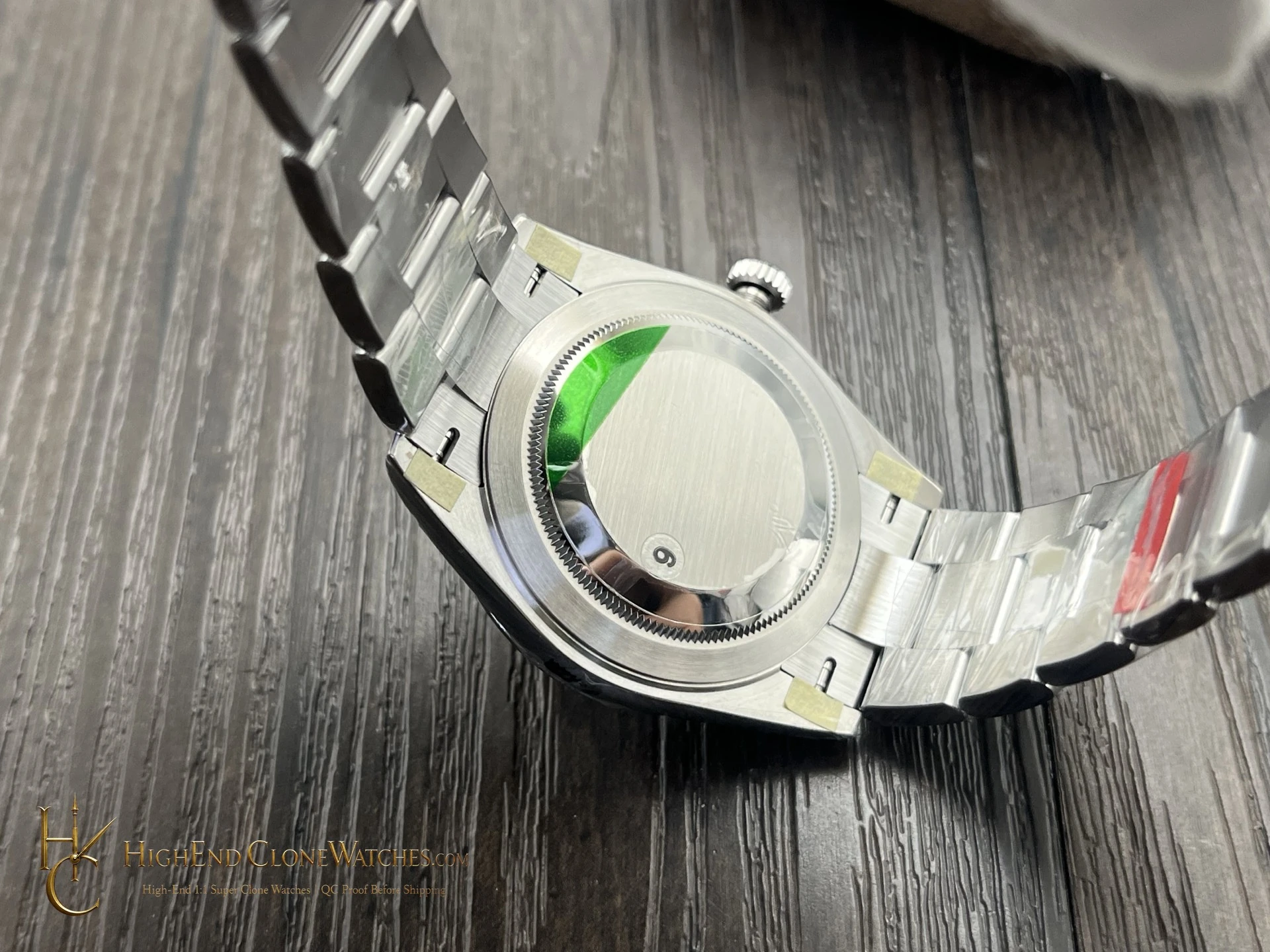 Rolex Datejust 126334-0001 caseback view super clone watch