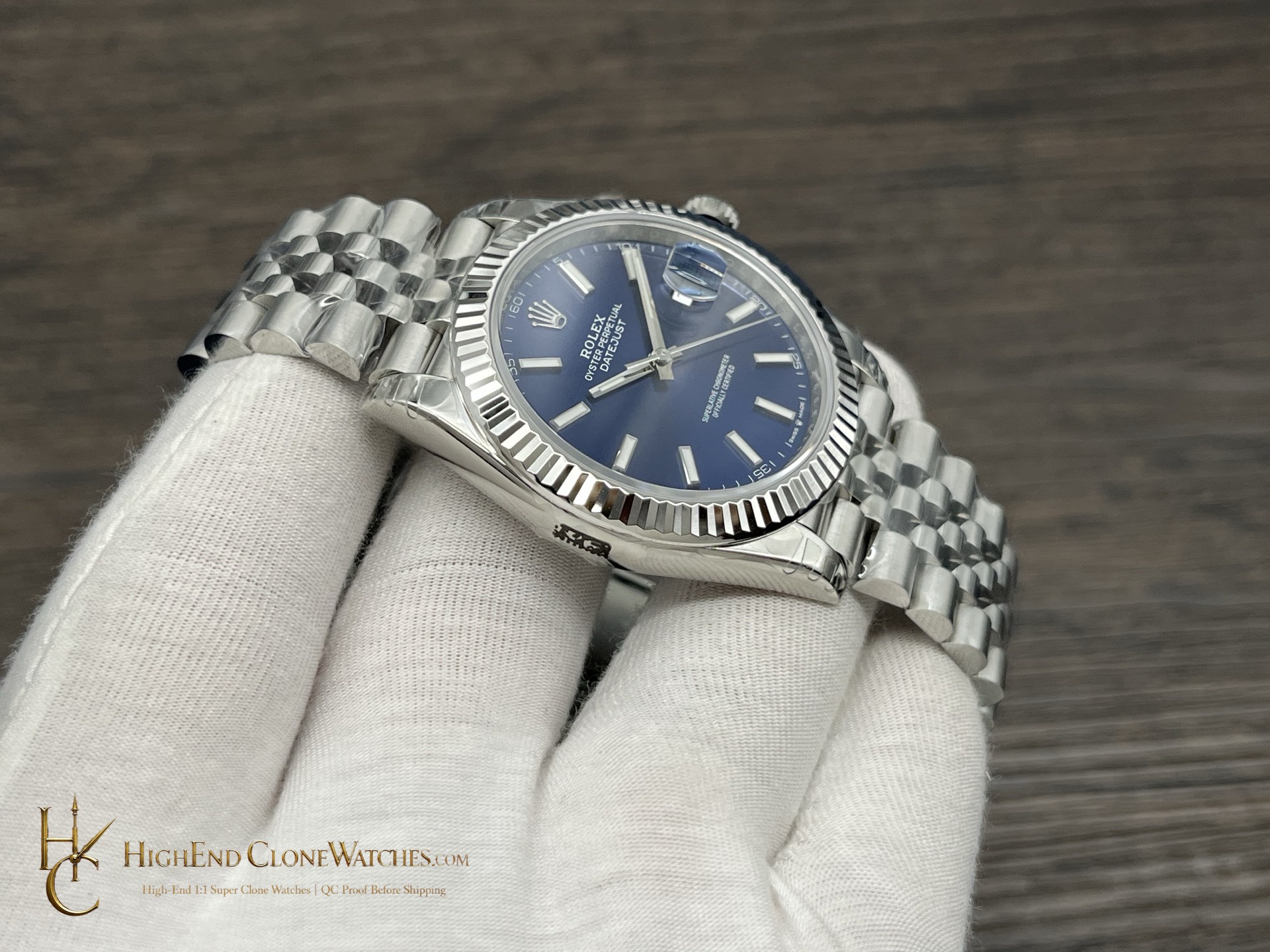 Rolex Datejust 126334 side case profile super clone watch