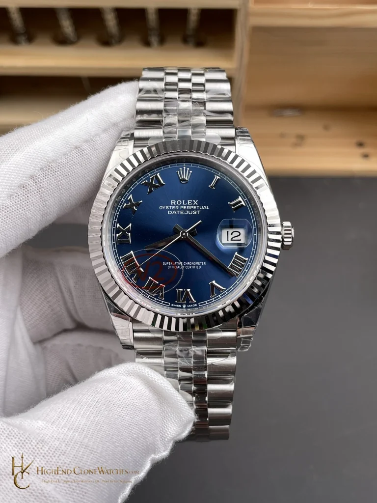 Rolex Datejust 126334 front view super clone watch