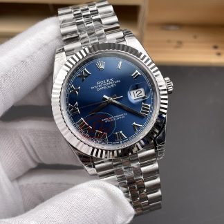 Rolex Datejust 126334 angled dial view super clone watch
