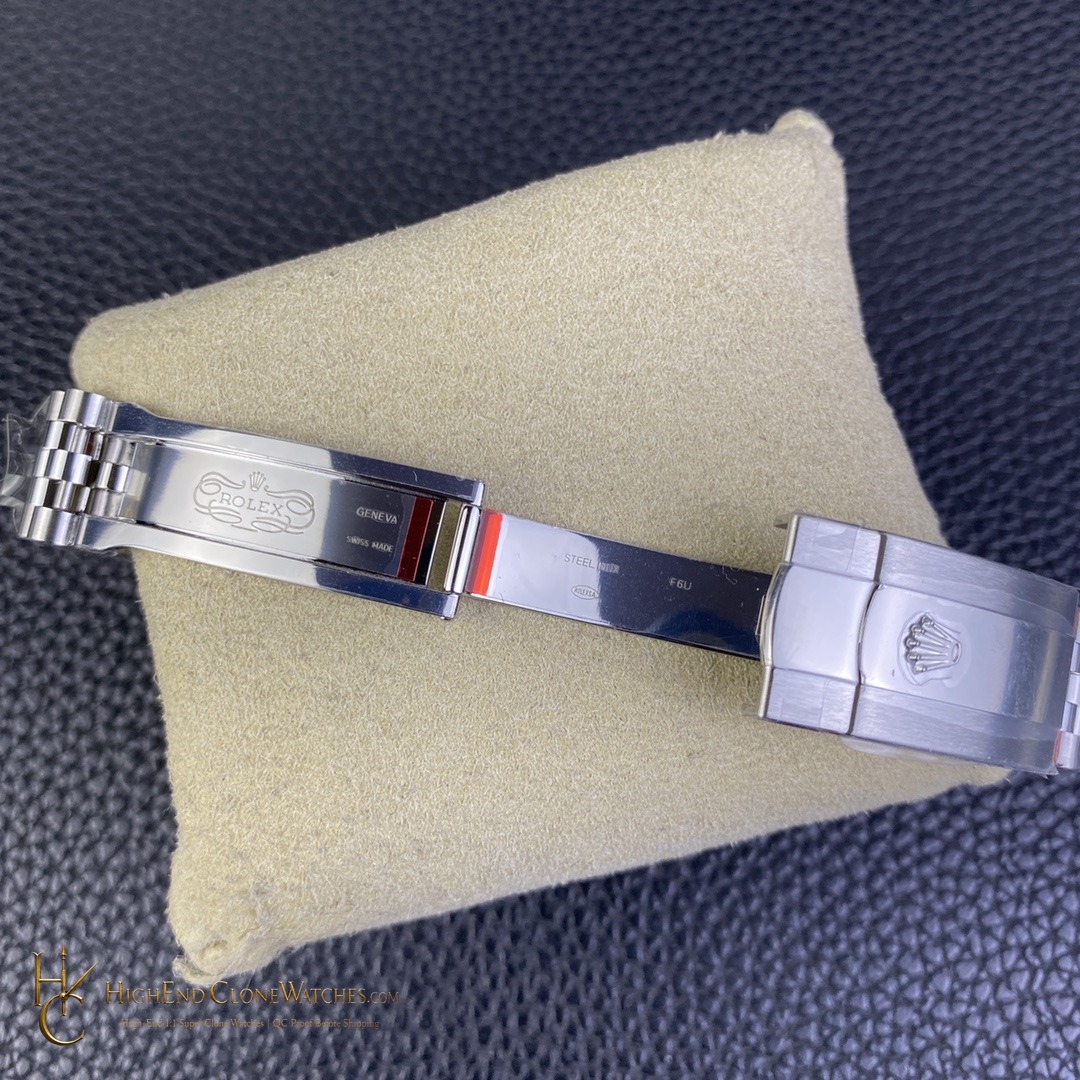 Rolex Datejust M126234 0037 buckle or clasp detail super clone watch