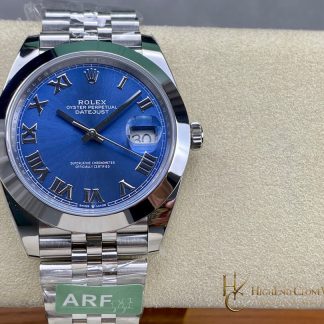 Rolex Datejust 126300-0018 front view super clone watch