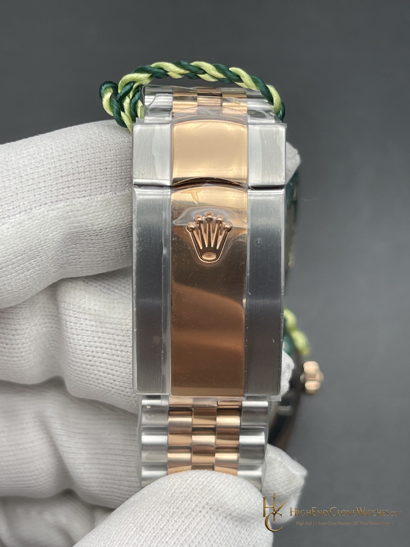 Rolex Datejust M126331-0004 buckle or clasp detail super clone watch