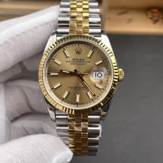 Rolex Datejust 36 m126233-0015 front view super clone watch