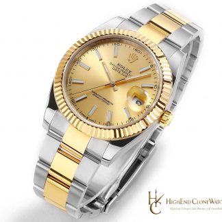 Rolex Datejust 126333-0009 angled dial view super clone watch