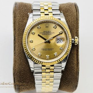 Rolex Datejust m126233-0017 front view super clone watch