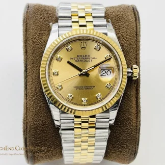 Rolex Datejust m126233-0017 front view super clone watch
