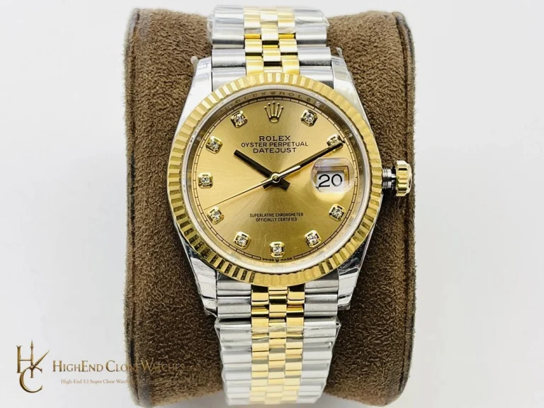 Rolex Datejust m126233-0017 front view super clone watch