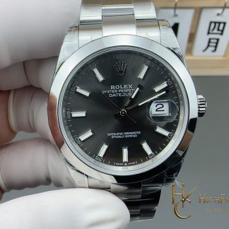 Rolex 126300 DateJust 41 front view super clone watch