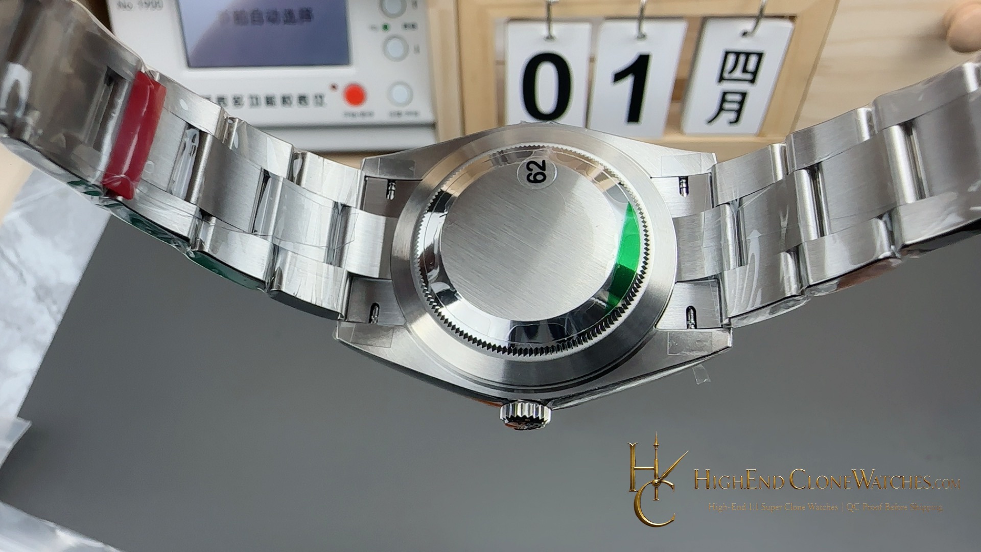 Rolex 126300 DateJust 41 dial and marker detail super clone watch