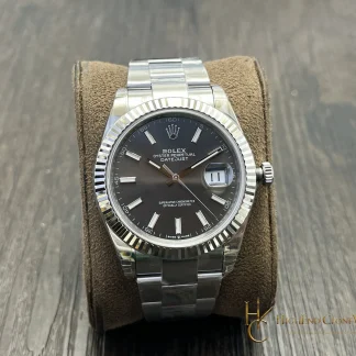 Rolex Datejust 126334-0013 front view super clone watch