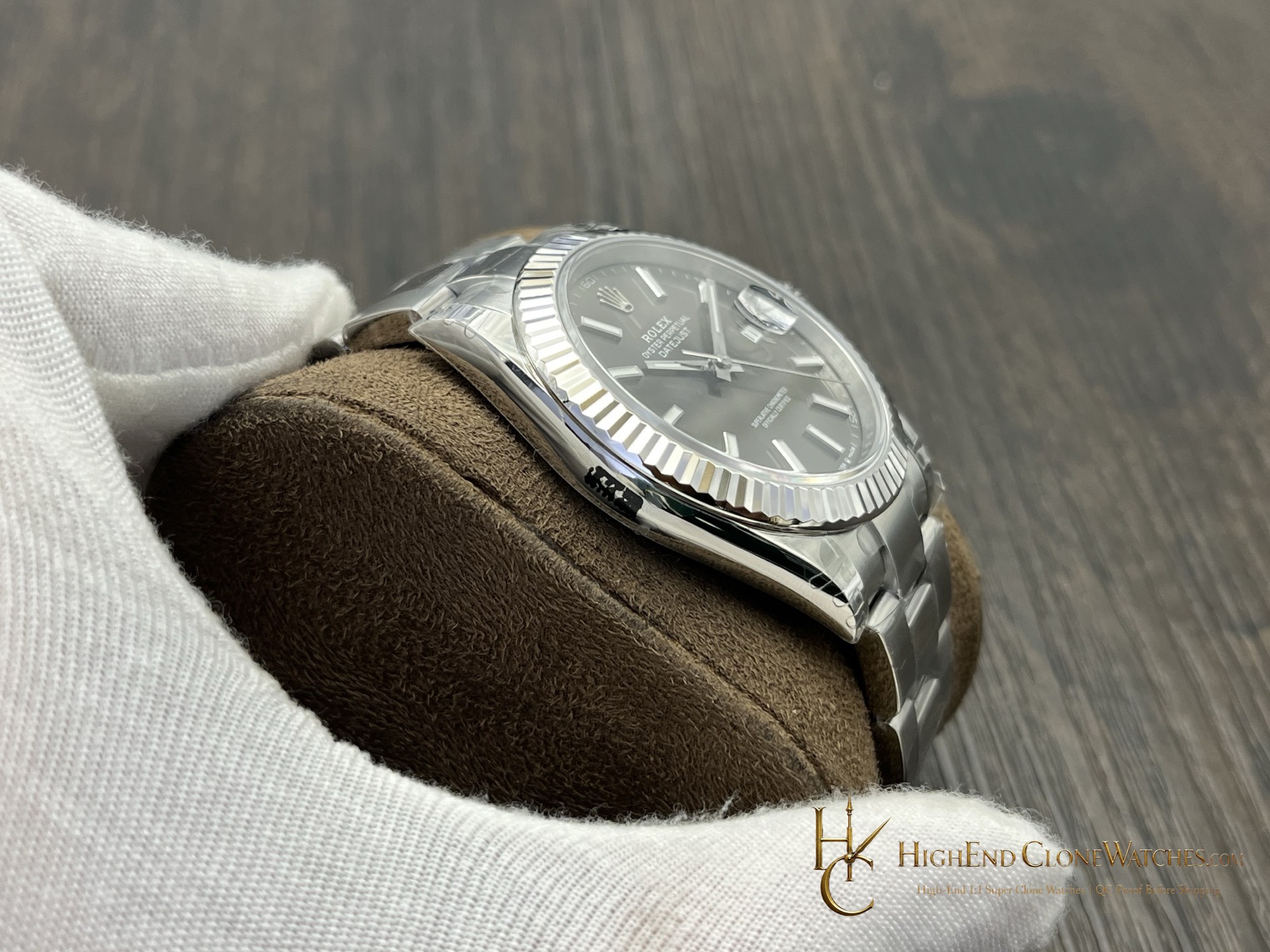 Rolex Datejust 126334-0013 side case profile super clone watch