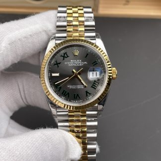 Rolex Datejust 36 M126233 0035 front view super clone watch