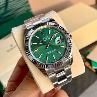 Rolex Datejust m126334-0027 front view super clone watch