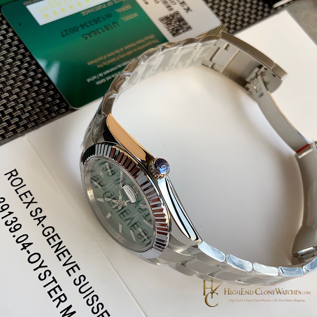 Rolex Datejust m126334-0027 side case profile super clone watch