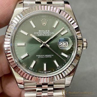 Rolex Datejust 126334-0028 front view super clone watch