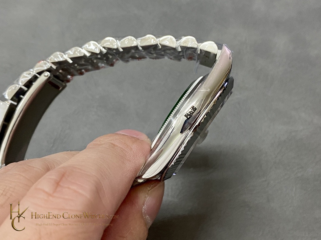 Rolex Datejust 126334-0028 side case profile super clone watch