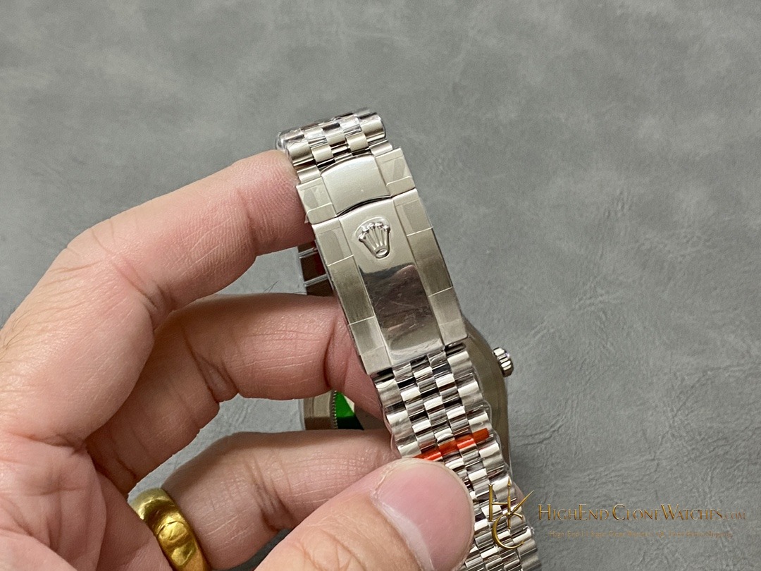 Rolex Datejust 126334-0028 buckle or clasp detail super clone watch