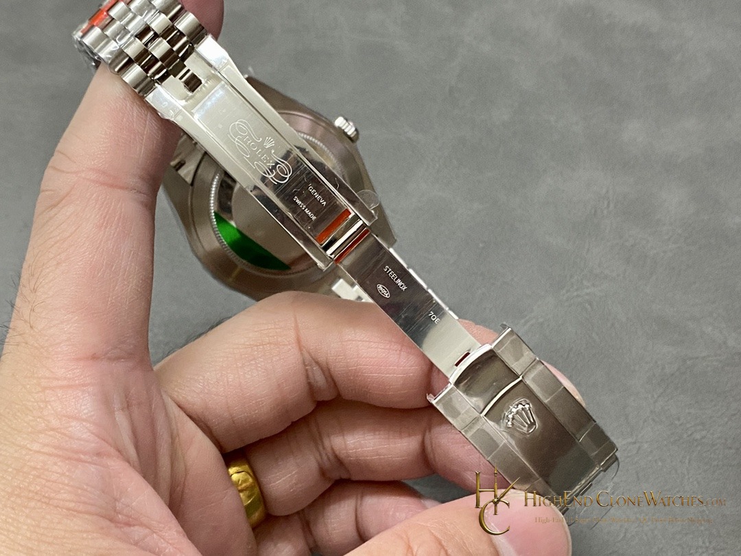 Rolex Datejust 126334-0028 caseback view super clone watch