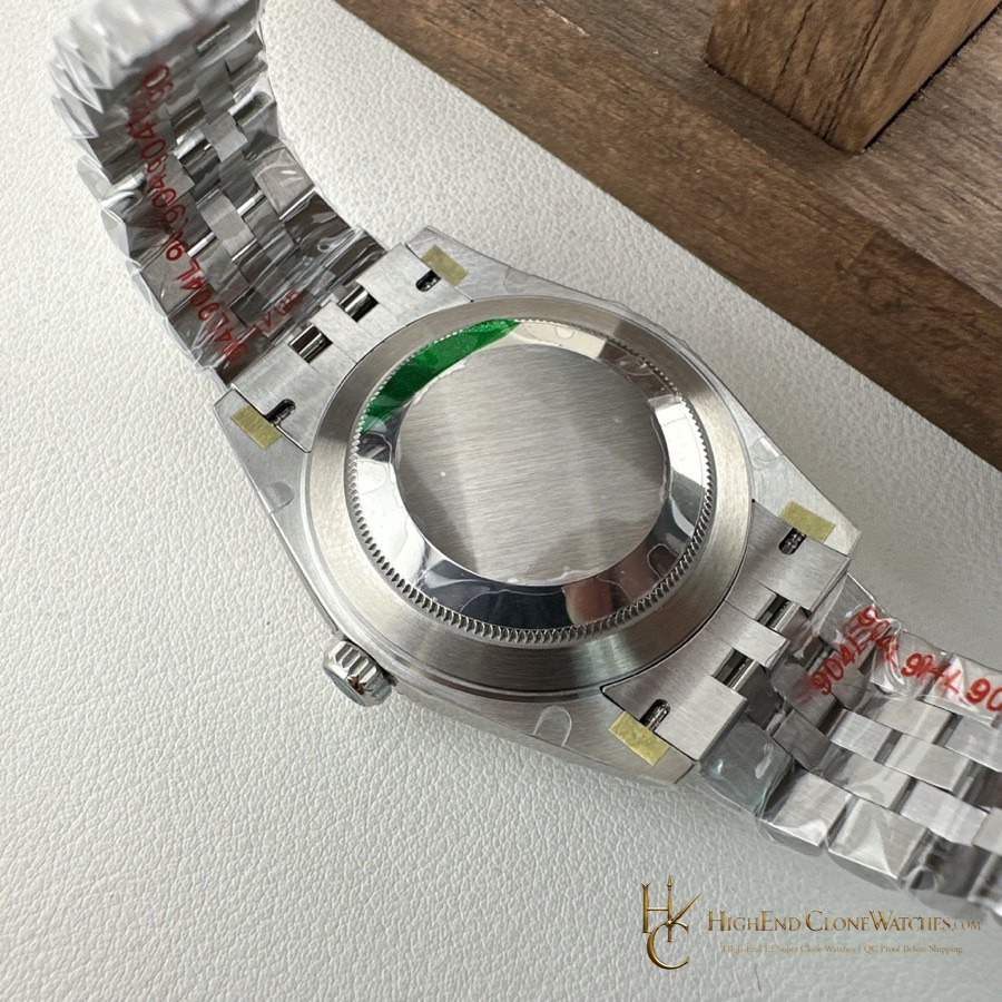 Rolex Datejust m126334-0034 caseback view super clone watch