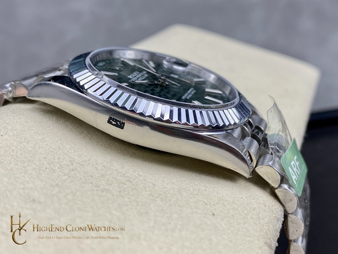 Rolex Datejust 126300-0021 side case profile super clone watch
