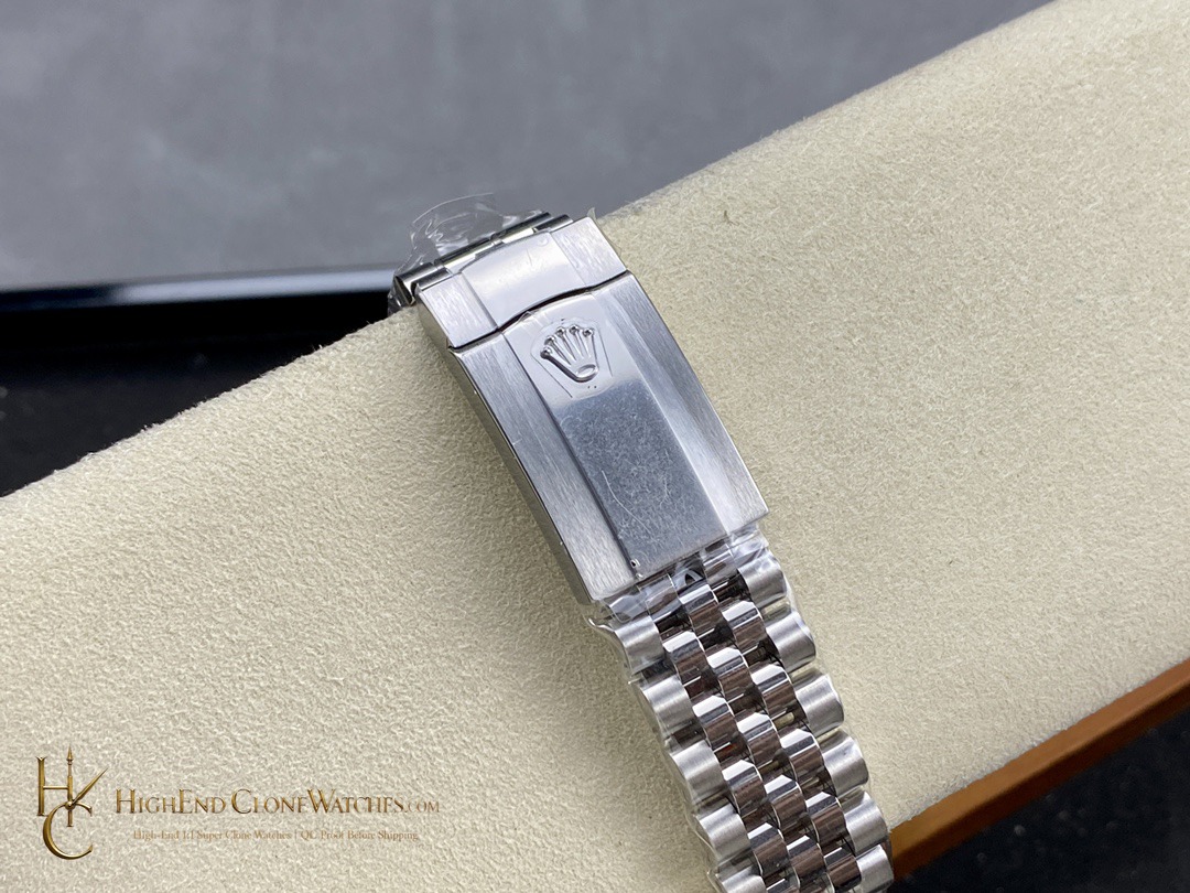 Rolex Datejust 126300-0021 buckle or clasp detail super clone watch