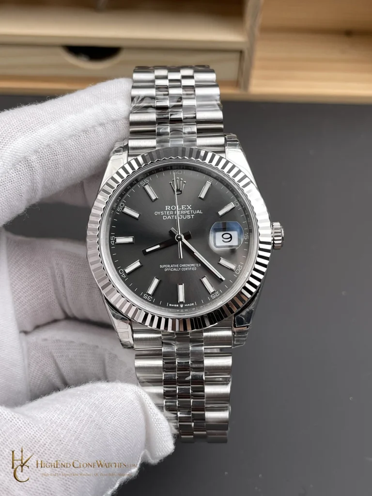 Rolex Datejust 126334 front view super clone watch