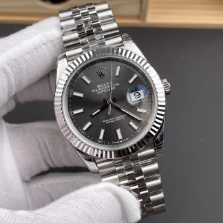 Rolex Datejust 126334 angled dial view super clone watch