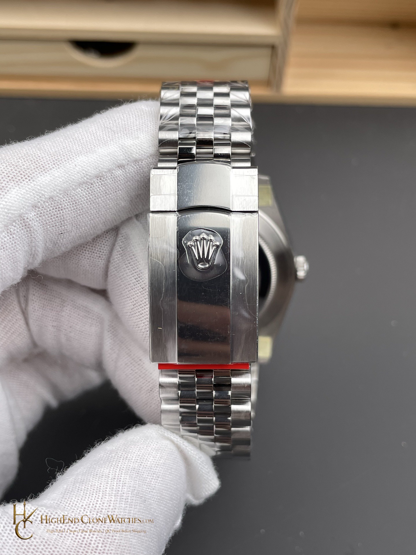 Rolex Datejust 126334 buckle or clasp detail super clone watch