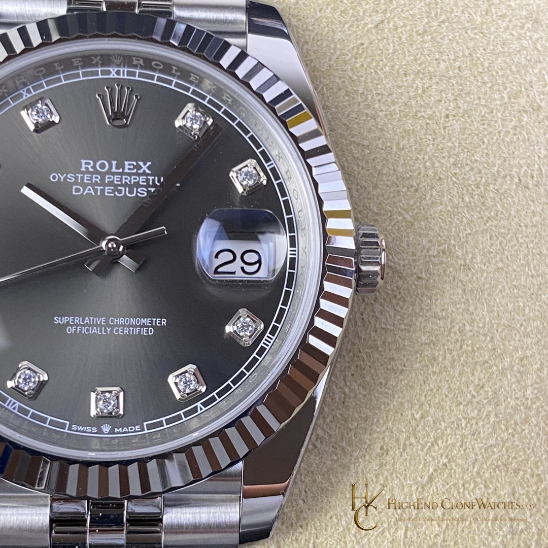 Rolex Datejust 126334 side case profile super clone watch