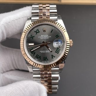 Rolex Datejust 126231-0029 front view super clone watch