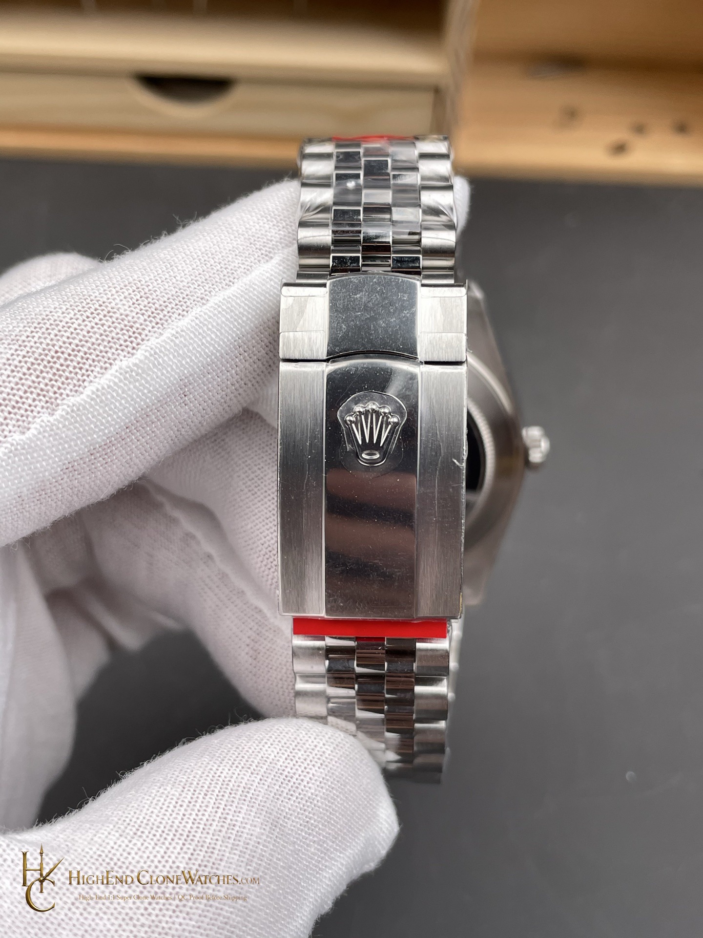 Rolex 126234 DateJust 36 buckle or clasp detail super clone watch