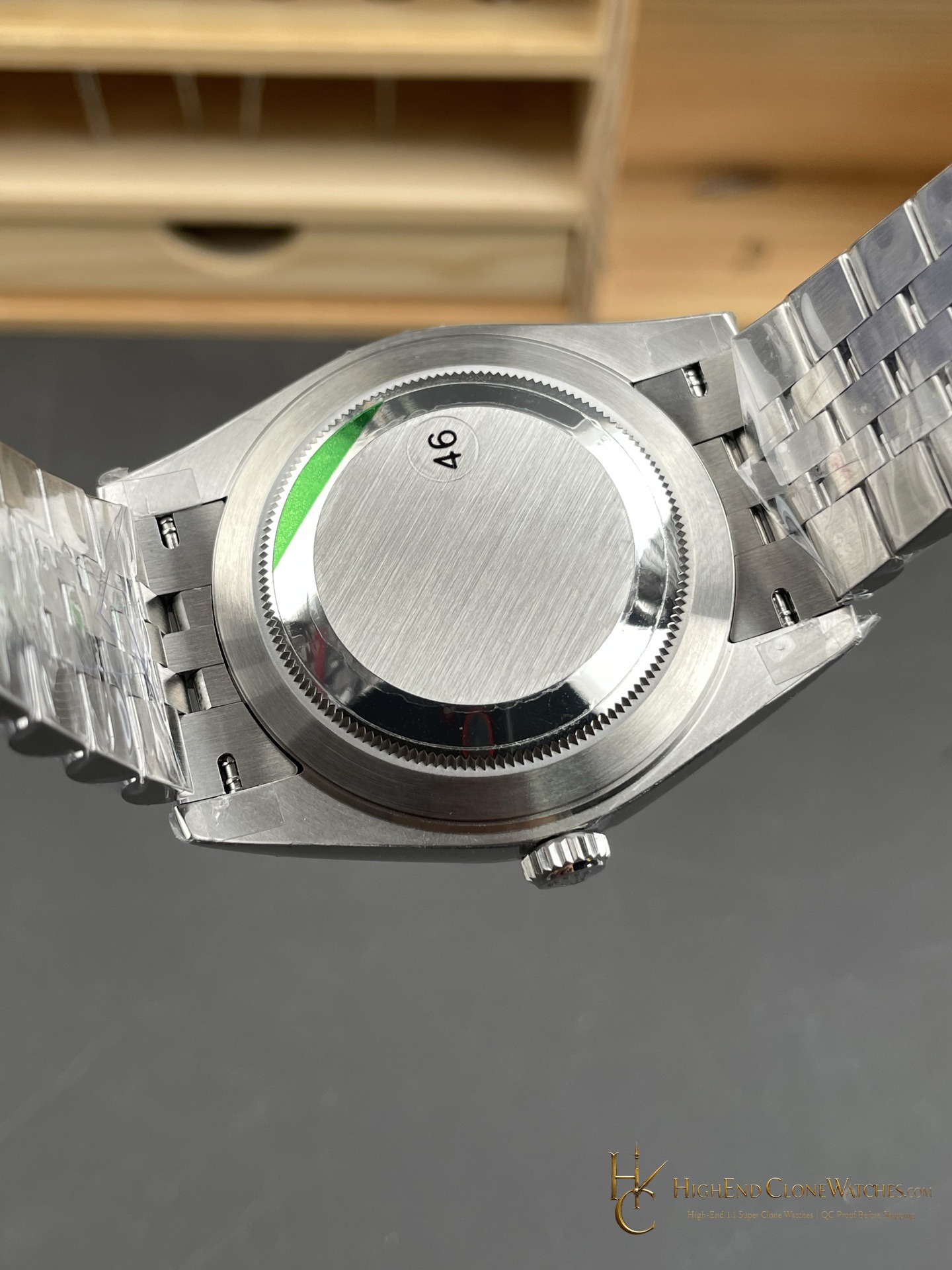 Rolex 126234 DateJust 36 movement detail super clone watch