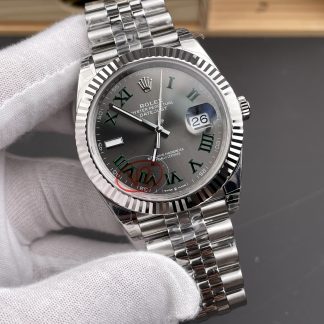 Rolex Datejust 126334 angled dial view super clone watch