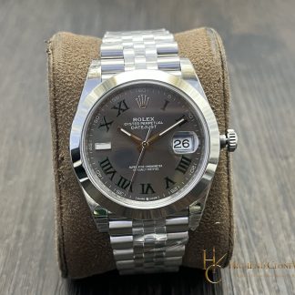 Rolex Datejust 126300 front view super clone watch